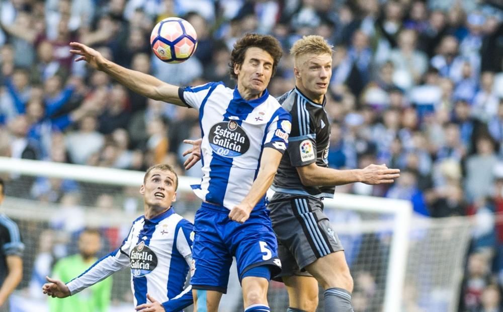 El Dépor cae en el derbi ante el Celta