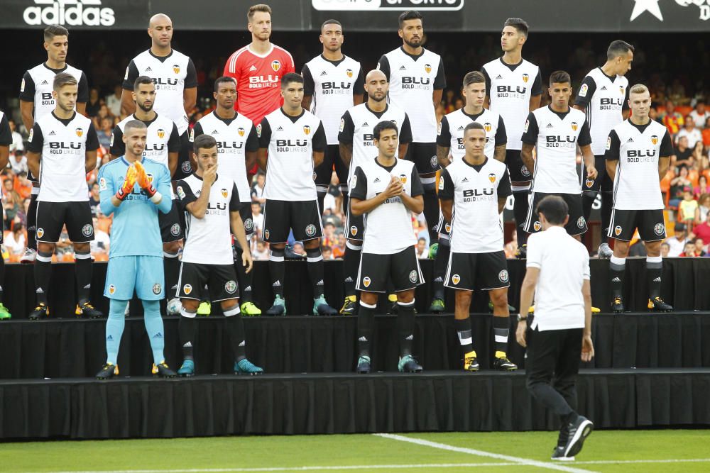 Las mejores fotos de la presentación del Valencia