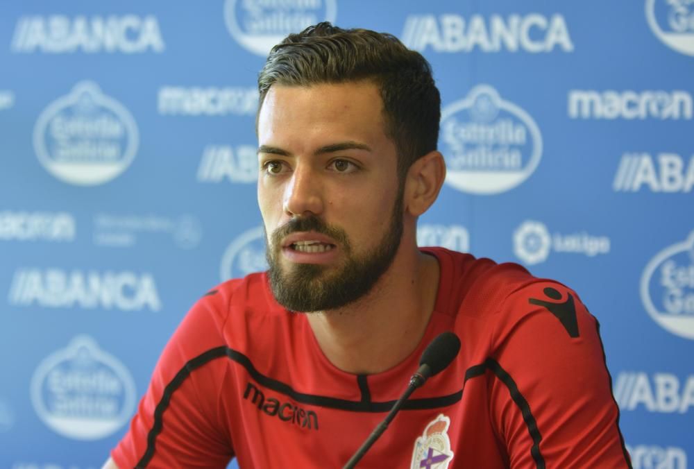 Pablo Marí, presentado como futbolista del Dépor