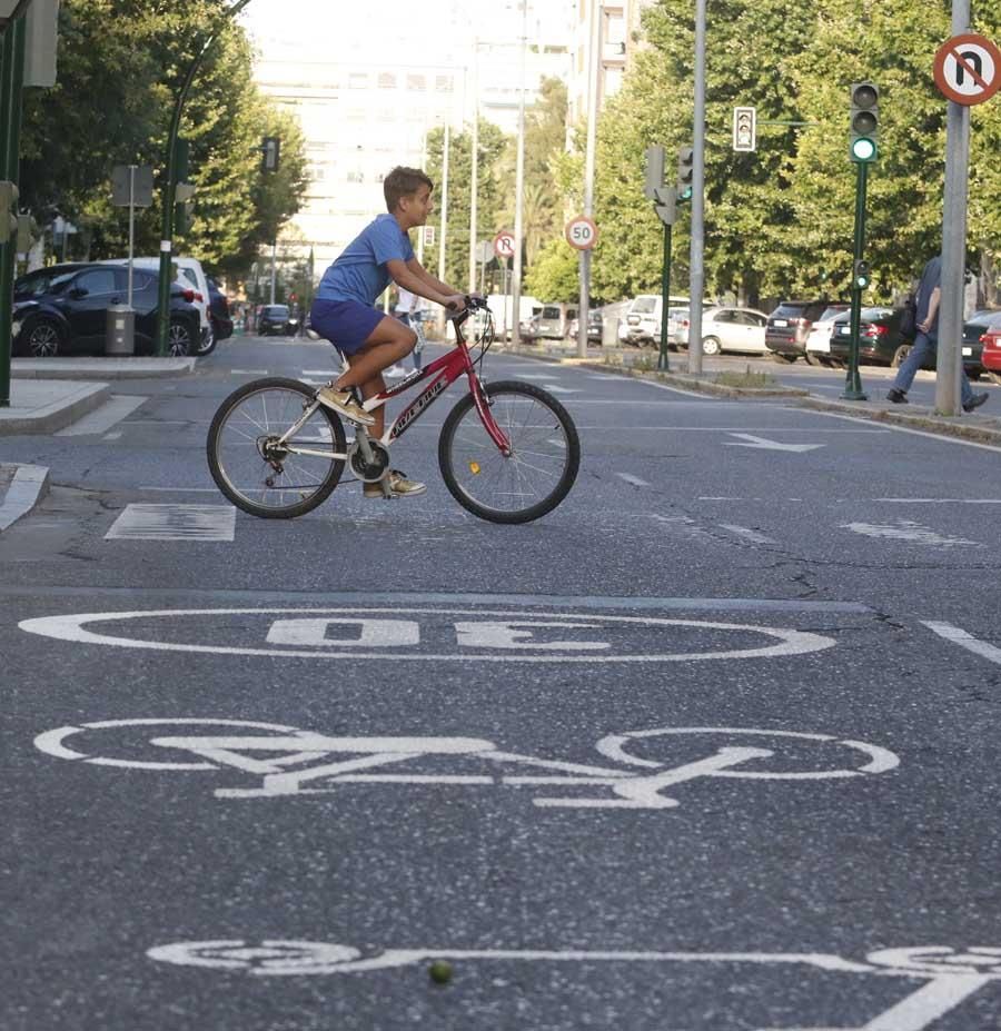 El ciclocarril echa a rodar en Córdoba