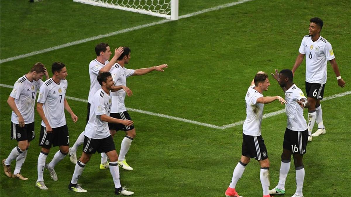 Alemania pasó a la final de la Confederaciones con facilidad