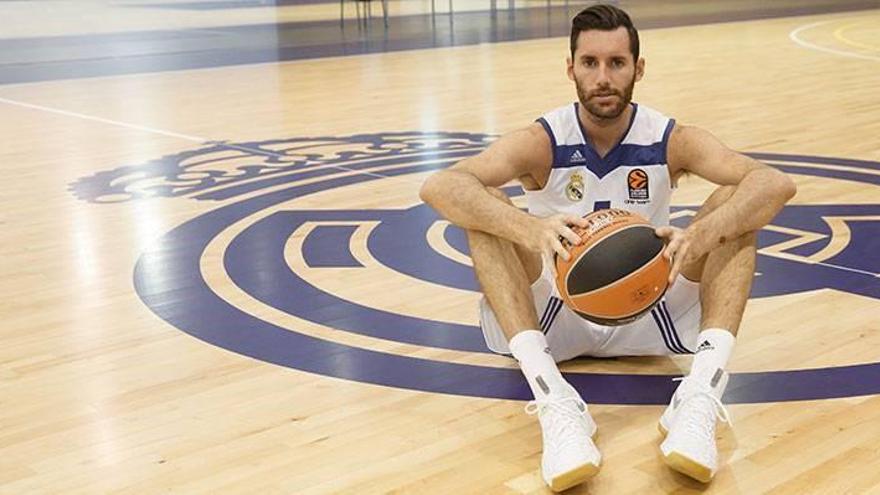 Rudy Fernández, en la ciudad deportiva del Real Madrid.