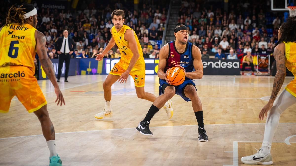 Justin Anderson firmó una buena primera mitad ante Gran Canaria