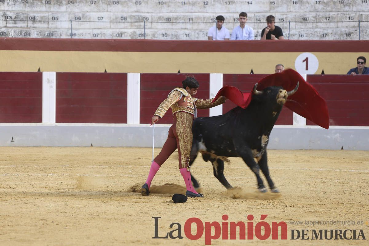 Novillada de promoción en Cehegín: Fran Ferrer, Parrita, José María Trigueros y Víctor Acebo