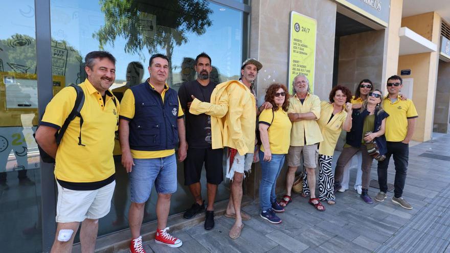 El sindicato CGT reinicia las protestas en Ibiza contra «el ERE en toda la regla que plantea Correos»