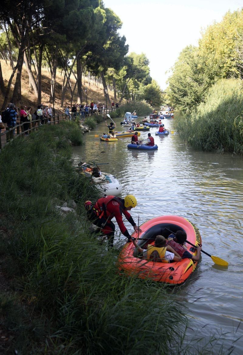 Bajada del Canal de Torrero en Zaragoza