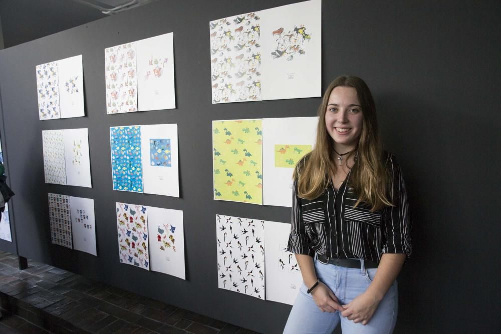 Exposición de ilustradores de la Escuela de Arte de Oviedo