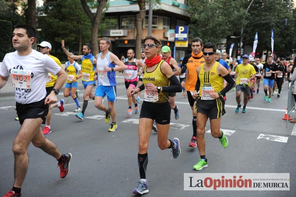 Murcia Maratón. Salida