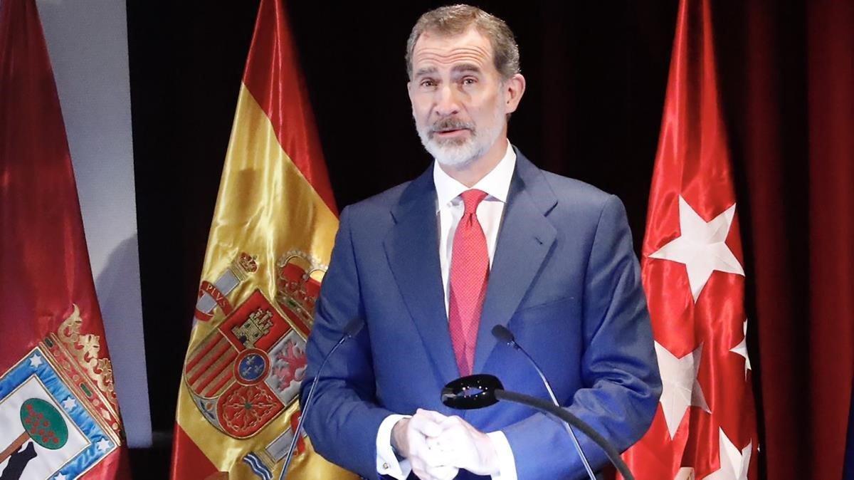 zentauroepp53804573 el rey de espa a  felipe vi  durante su discurso en la prese200624135319