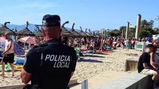 Detenido un hombre por robar teléfonos móviles en la Platja de Palma