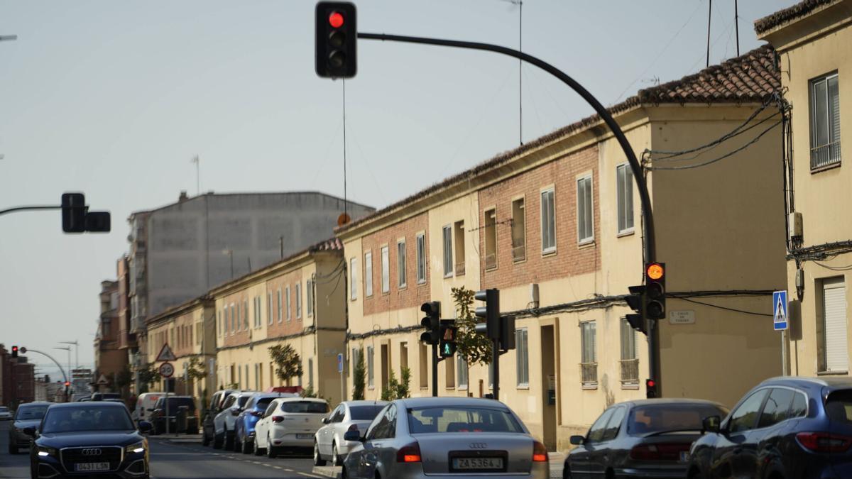 Las viviendas municipales de la avenida de Galicia.