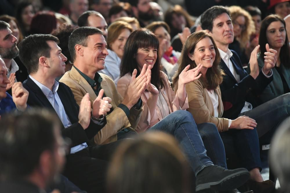 Mitin de Pedro Sánchez en A Coruña