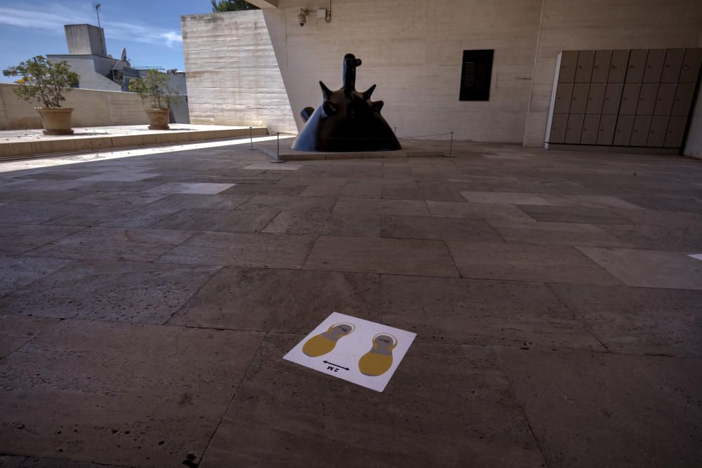 Desescalada en los museos de Palma: reabren Es Baluard y la Fundació Miró Mallorca