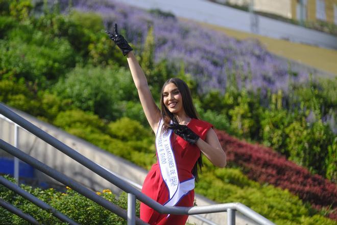 Dayanara Rodríguez, candidata a Reina del Carnaval de Las Palmas de Gran Canaria