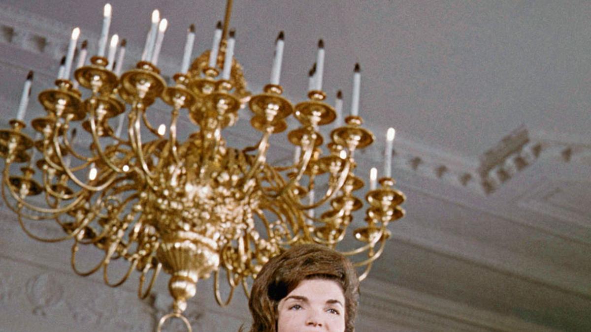 Jackie Kennedy en la Casa Blanca