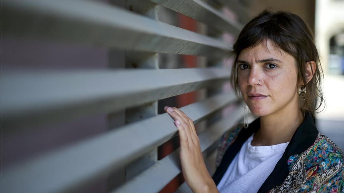 La escritora mexicana Valeria Luiselli, en el CCCB.