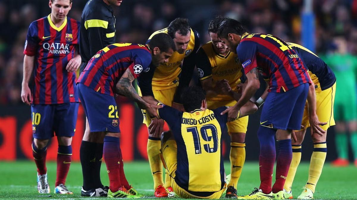 El día que Diego Costa se enfrentó a Piqué y Puyol: "No me pidáis perdón, insultarme"