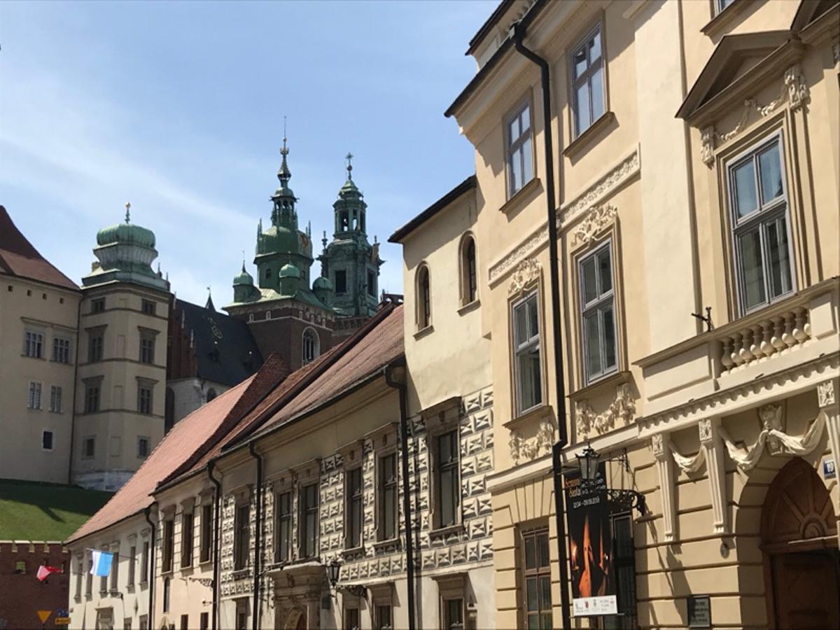 Vista de Wawel des del carrer Kanonicza