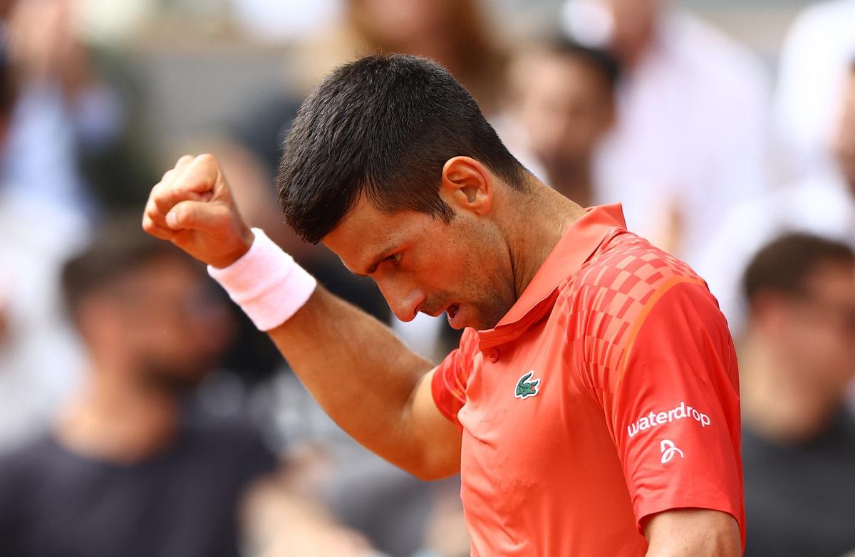 Novak Djokovic, en París.