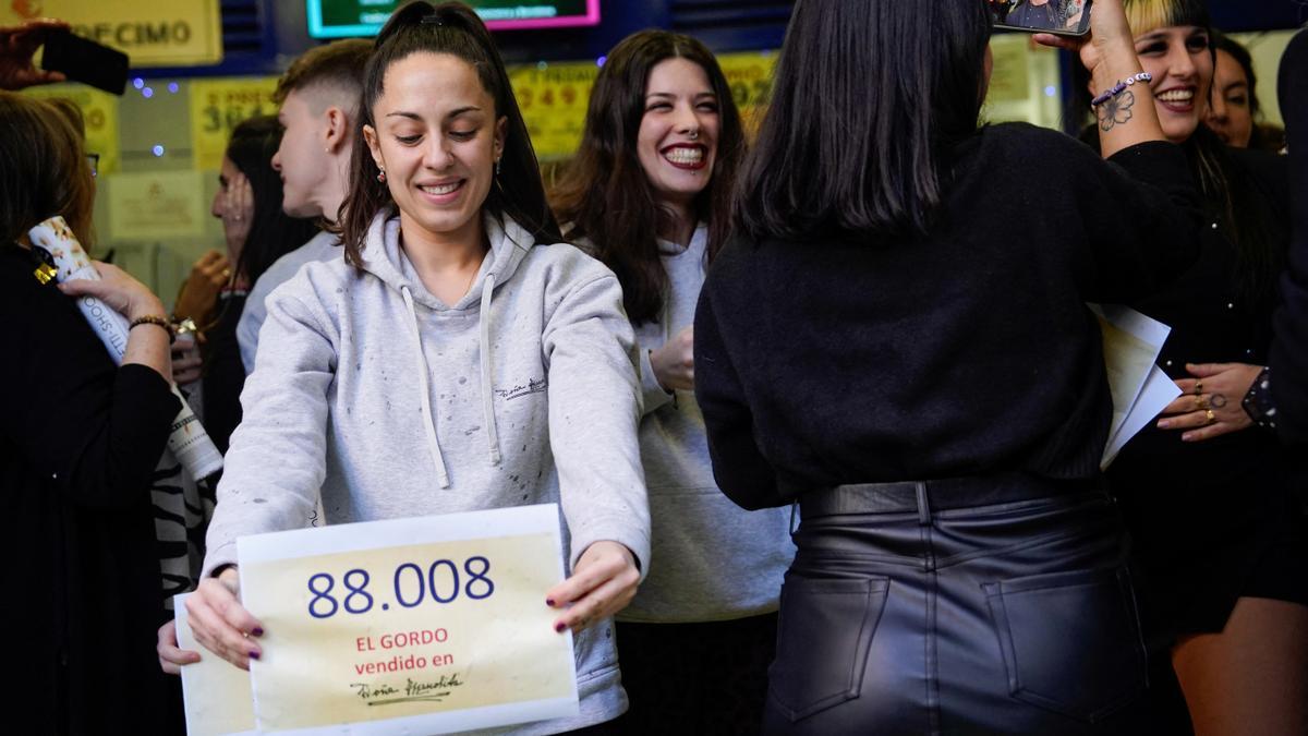 El Gordo: 88.008 Primer premio de la Lotería de Navidad 2023