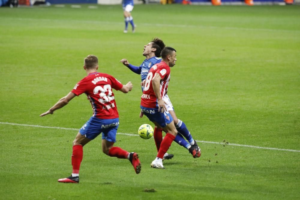 Derbi Real Oviedo-Sporting: El derbi asturiano en imágenes