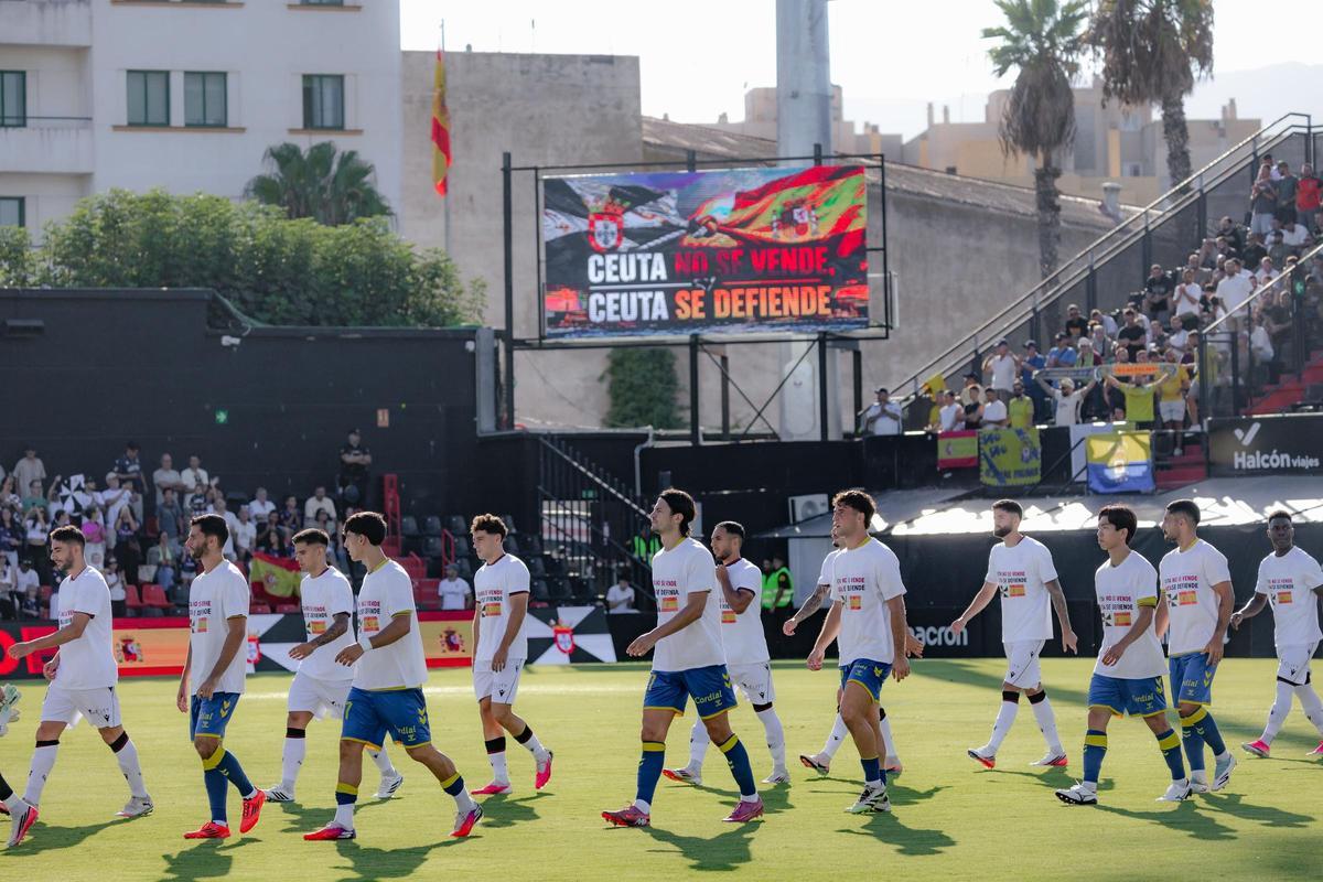Fútbol: Ceuta - UD Las Palmas