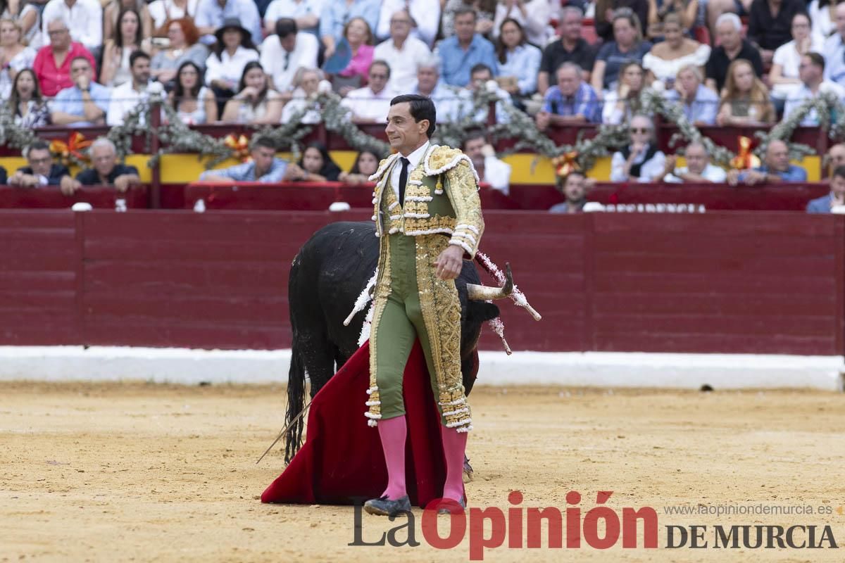 Cuarta corrida en la Feria Taurina de Murcia (Castella, Manzanares y Ureña)