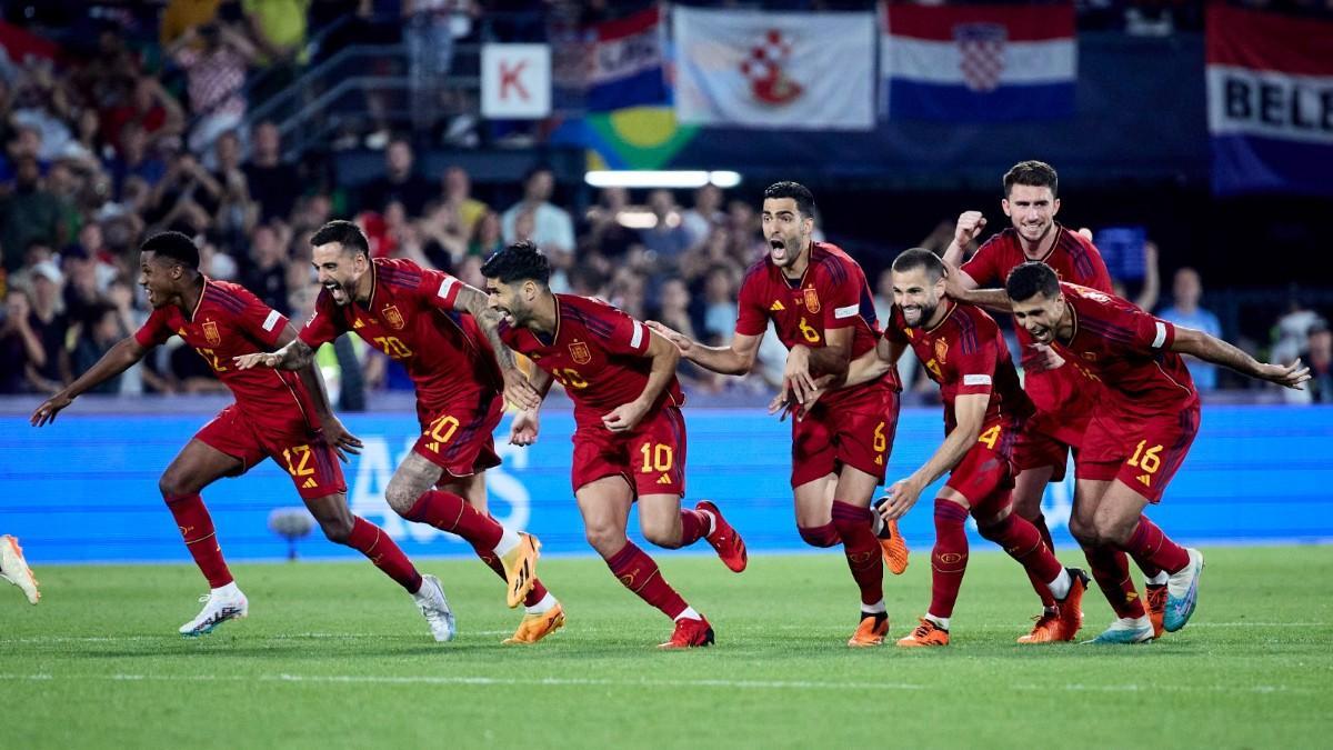 Victoria de España en la Nations League