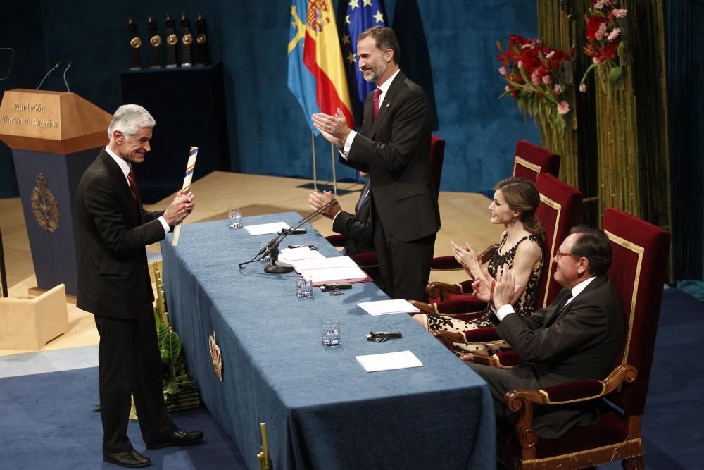 Ceremonia de entrega de los premios "Princesa de Asturias" 2016