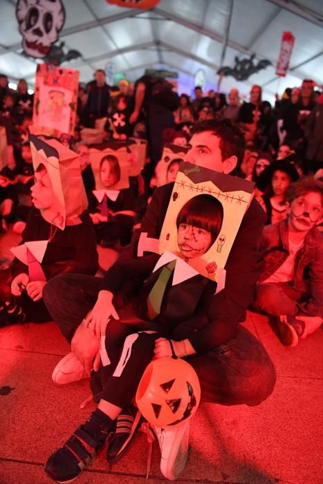 El desfile partió de la plaza de Lugo y finalizó en María Pita.