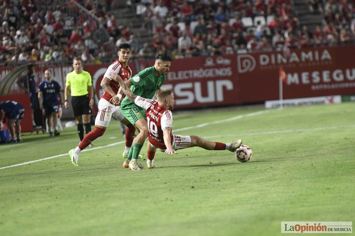 Así fue el encuentro del play off del Real Murcia y el Nástic en la lucha por el ascenso