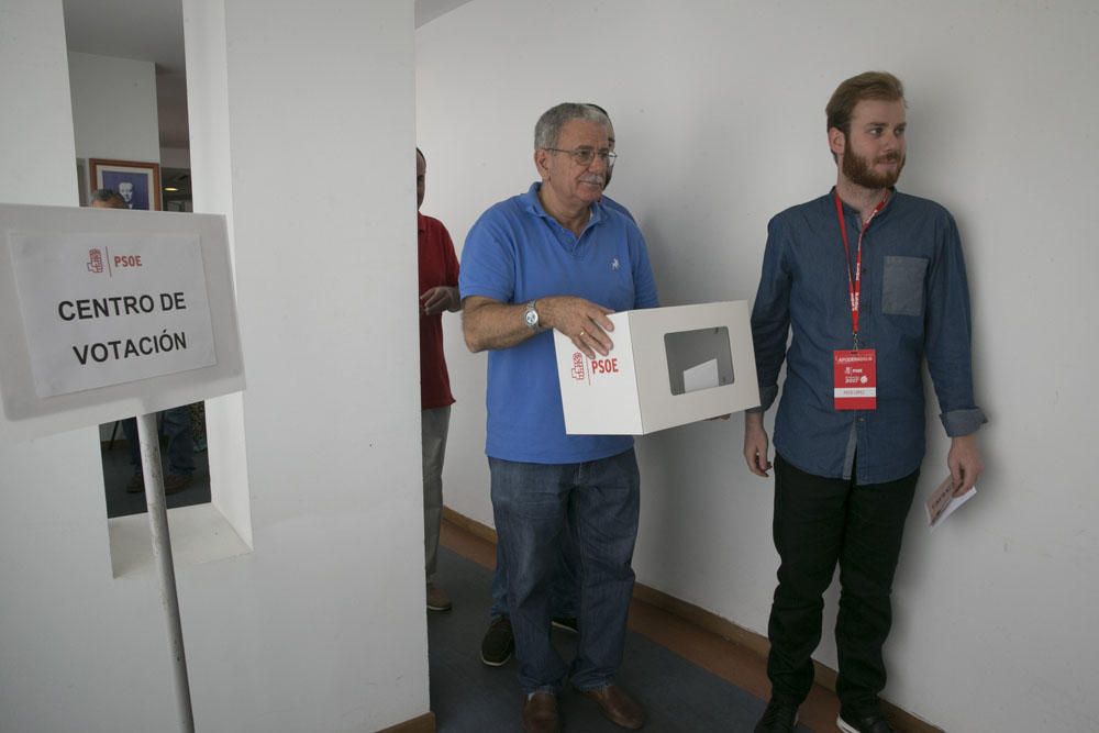 Votación Primarias del PSOE en Gran Canaria