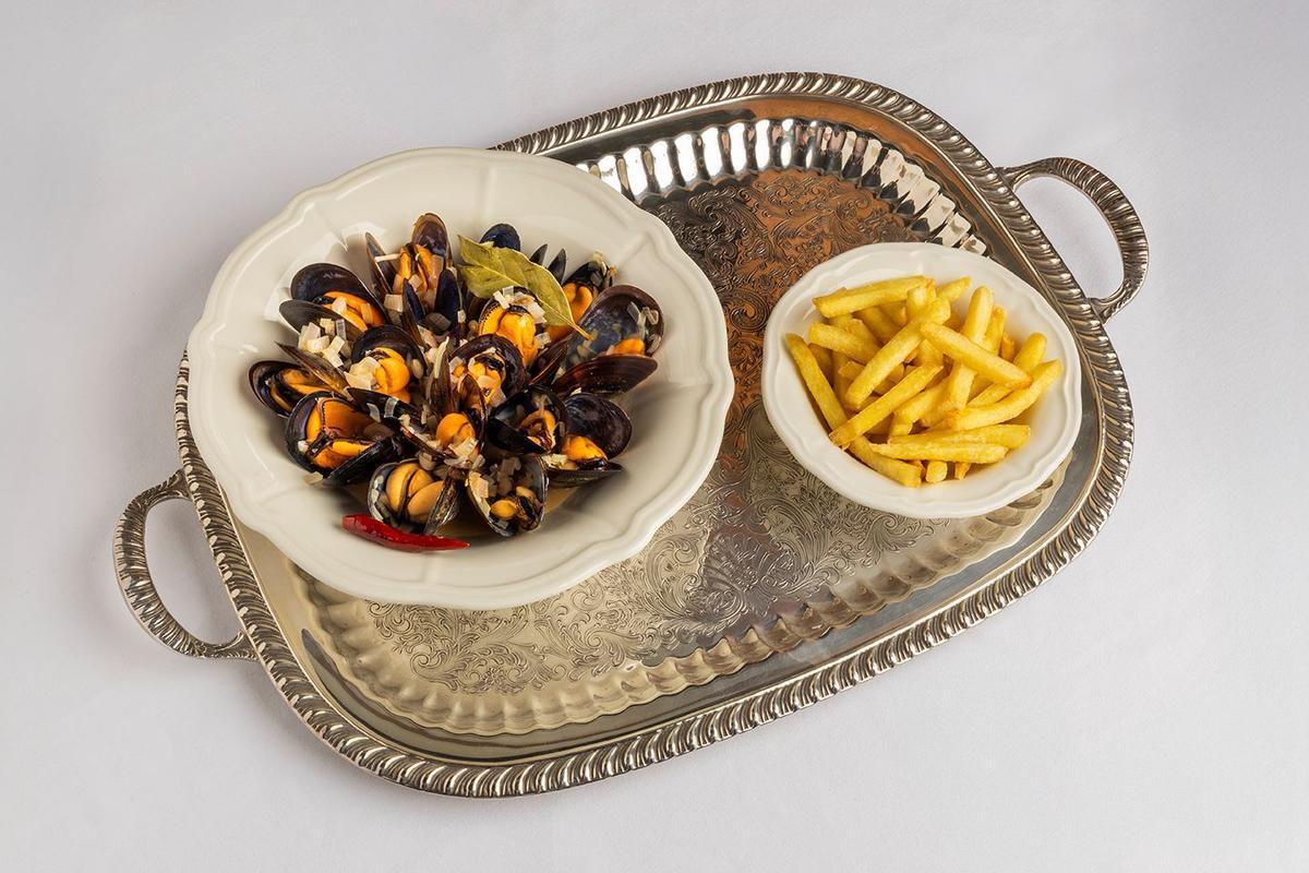 Mejillones al estilo belga de Tribeca.