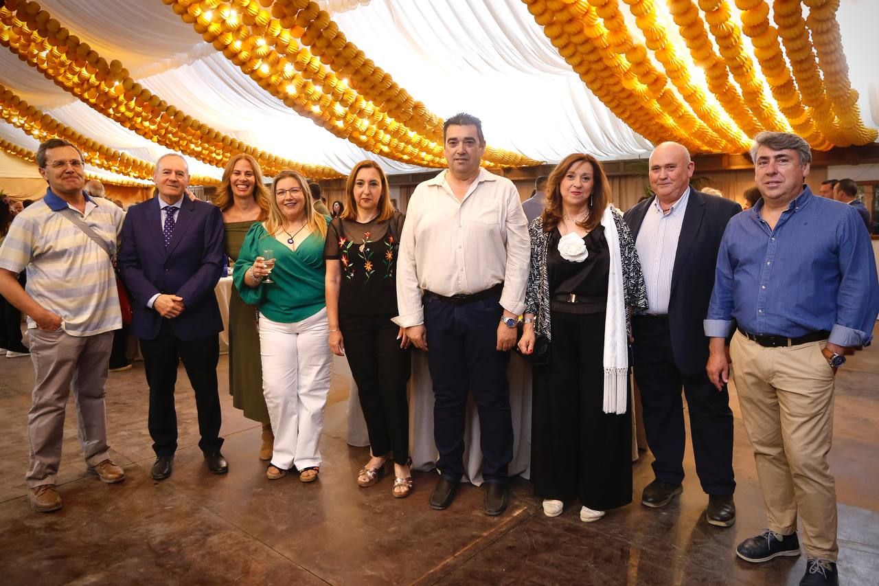 La recepción oficial del Ayuntamiento de Córdoba en el incio de la Feria 2025, en imágenes