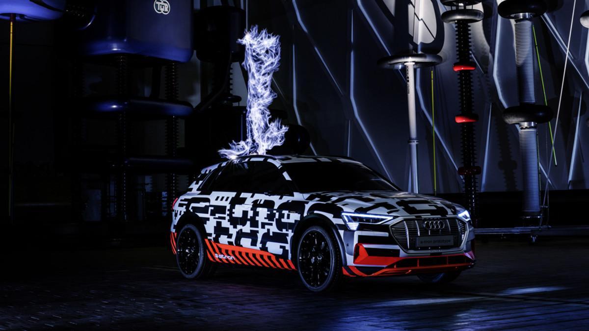 Presentación del Audi e-tron en Berlín.