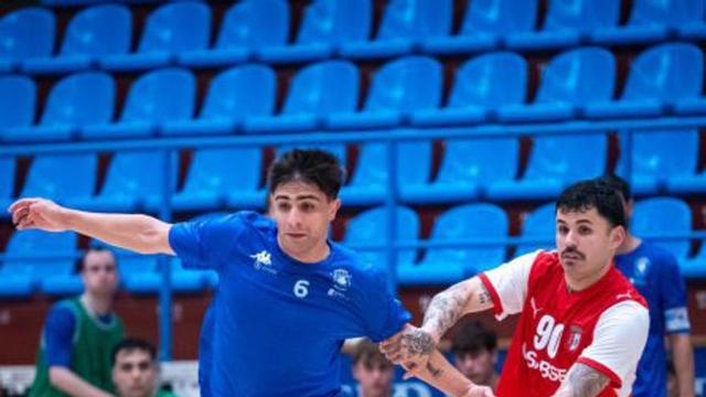 David Novoa, en un partido.  | O’PARRULO