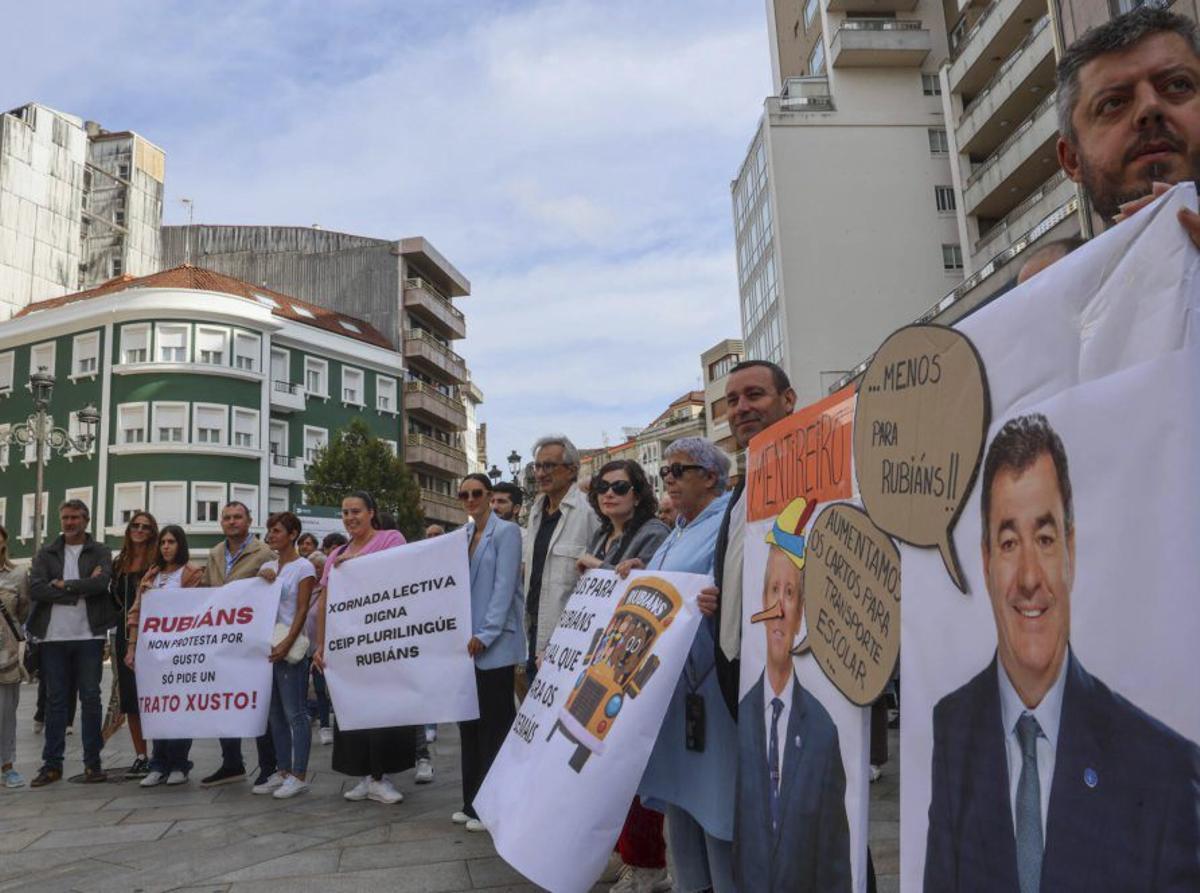 Una de las últimas protestas de la comunidad educativa. | IÑAKI ABELLA