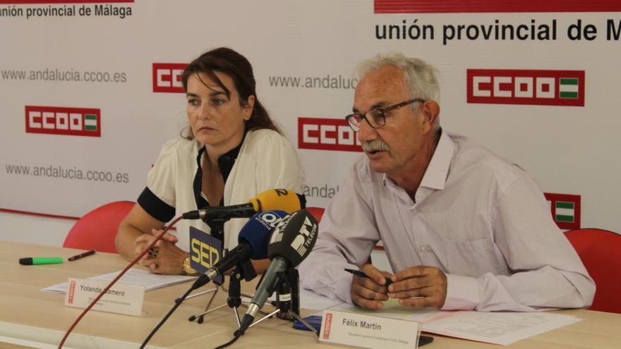 CCOO ve insuficiente el aumento de plantilla de profesores y pide no externalizar servicios