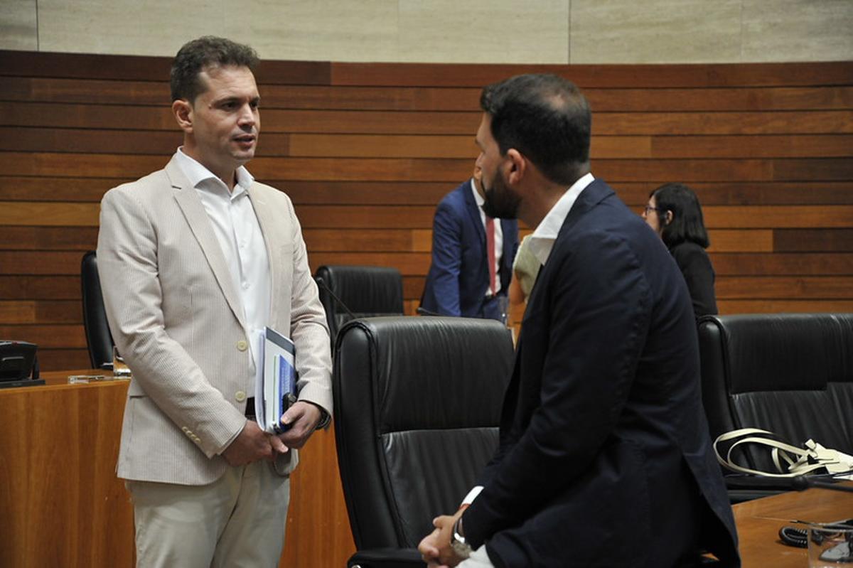 Fotogalería | Sesión plenaria en la Asamblea de Extremadura