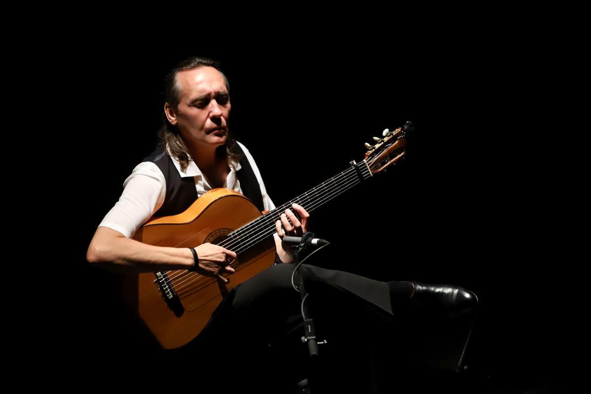Imagen de archivo de Vicente Amigo en uno de sus conciertos en Córdoba