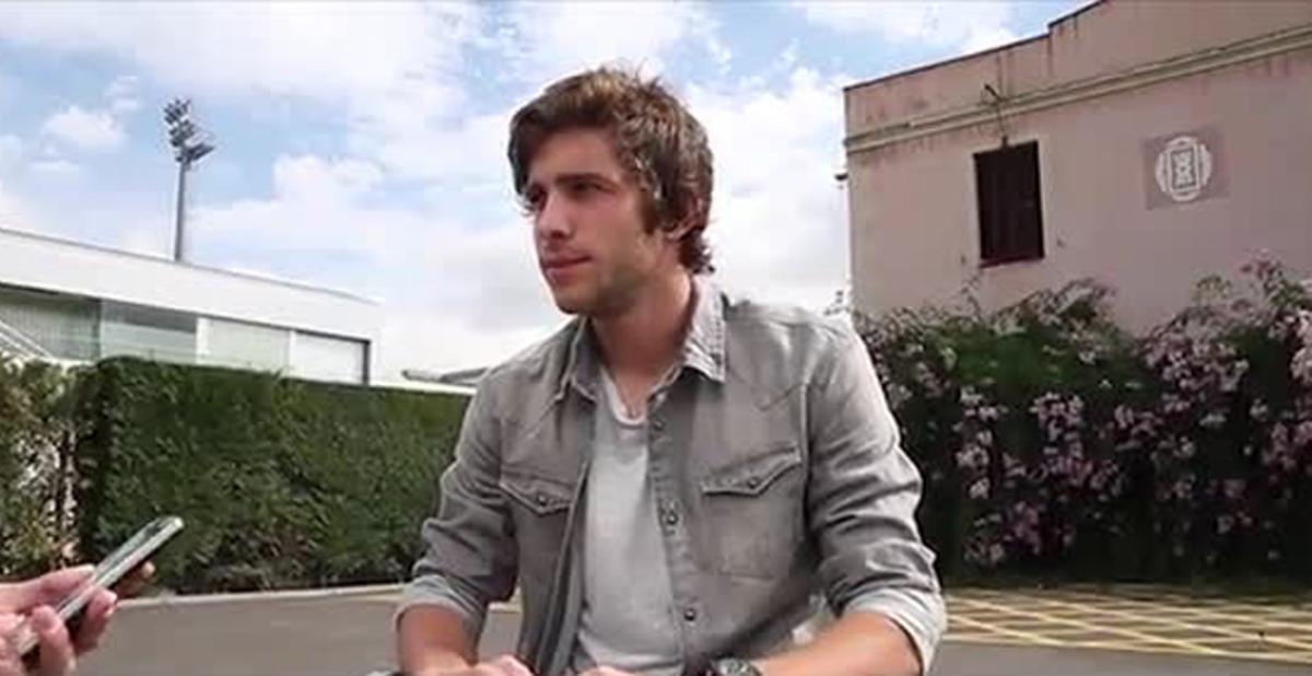 Sergi Roberto: Creo que estoy aprovechando las oportunidades