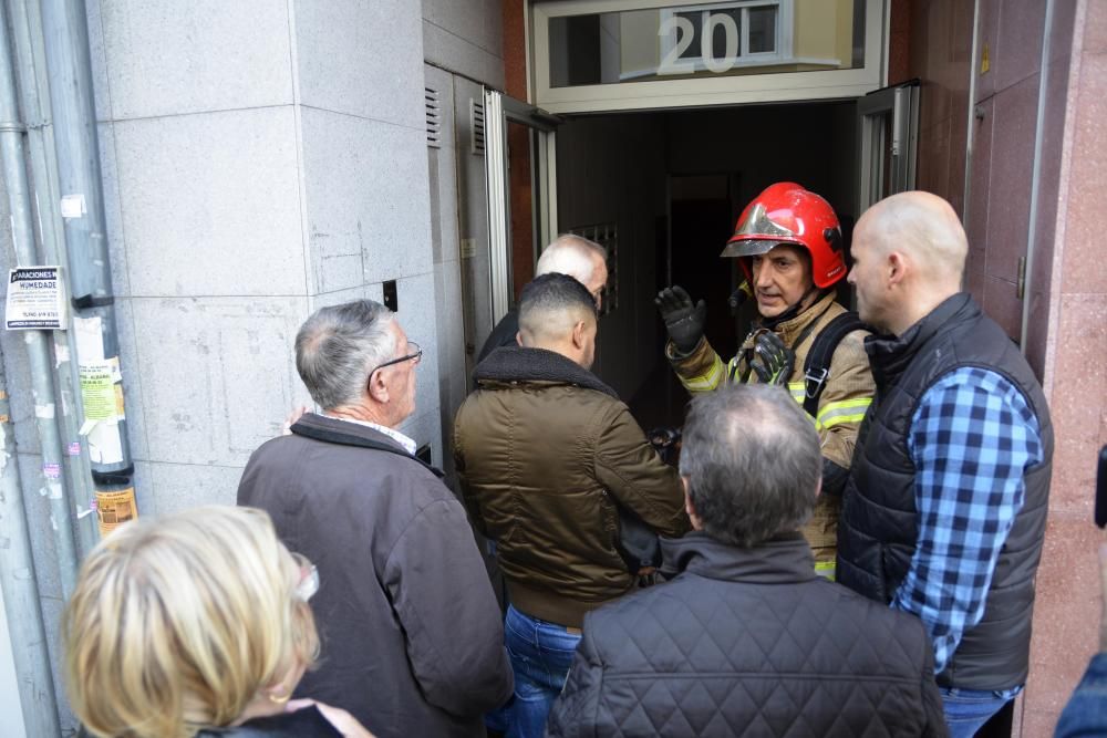 Incendio en Ronda de Outeiro con Francisco Catoira