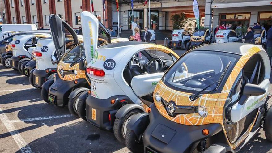 Implantan un servicio de movilidad eléctrica con 50 vehículos de alquiler