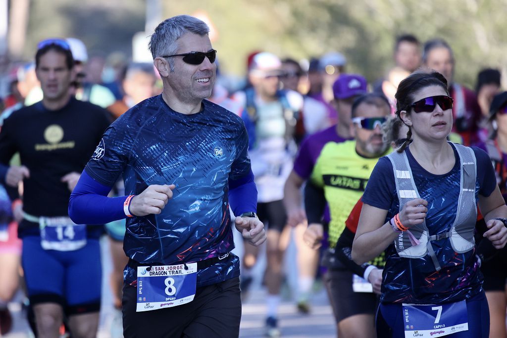 Las imágenes de la San Jorge Dragon Trail en La Alcayna