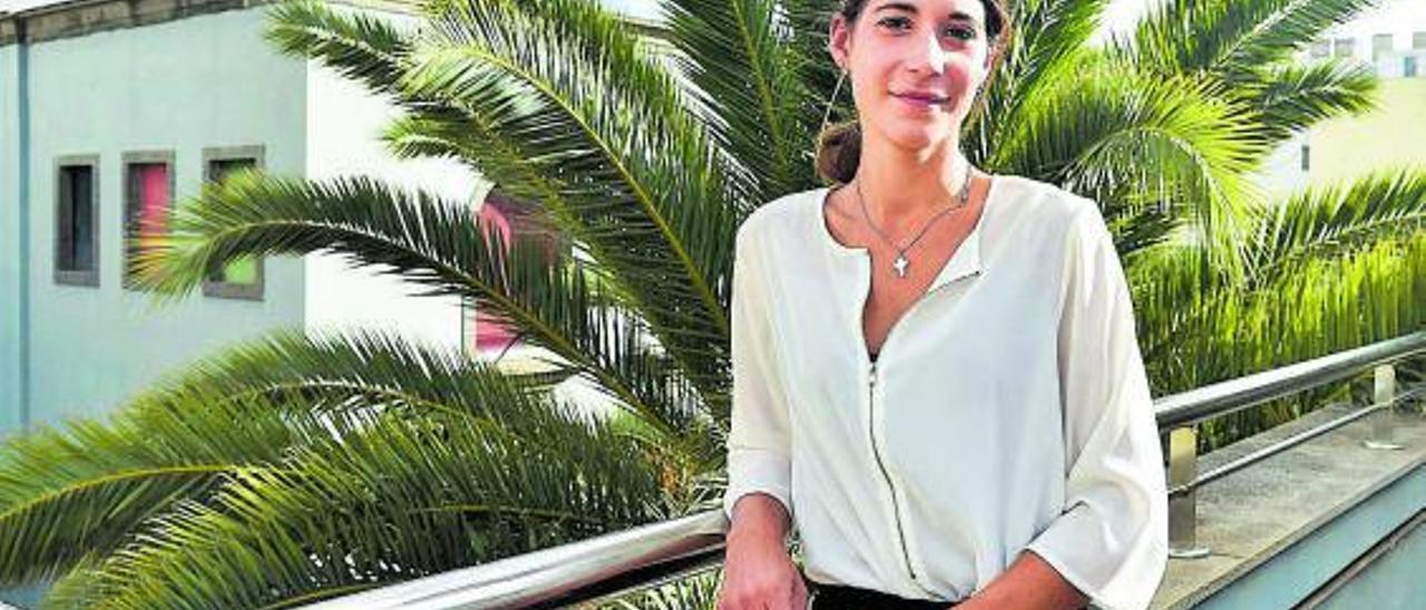 Marta García Outón, directora general del Giasp, en Casa África.