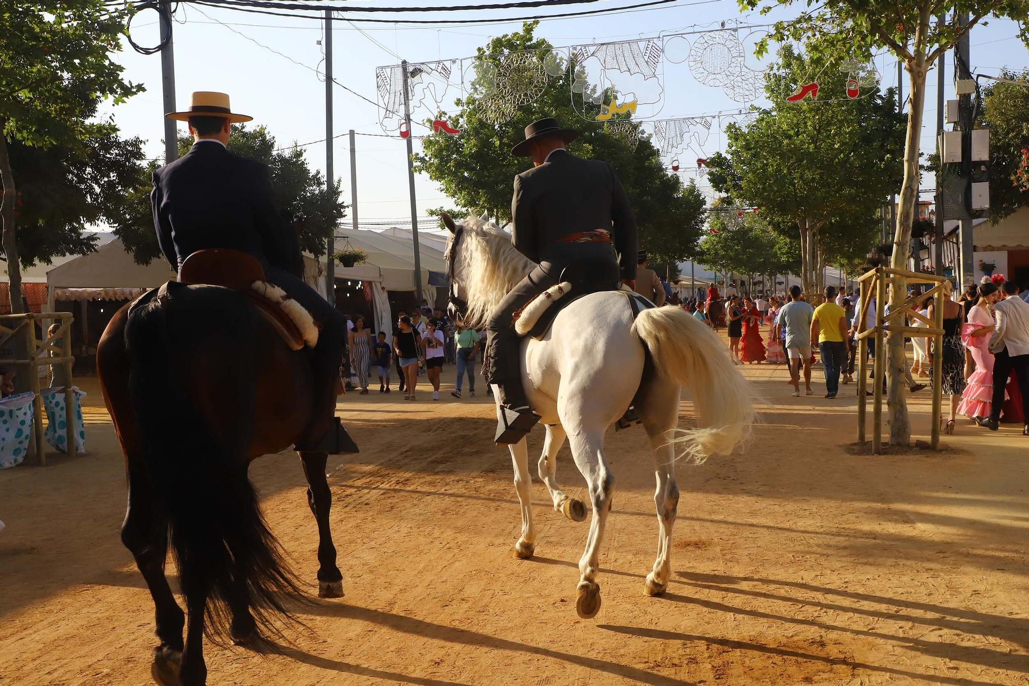 Un paseo de caballos muy exigente