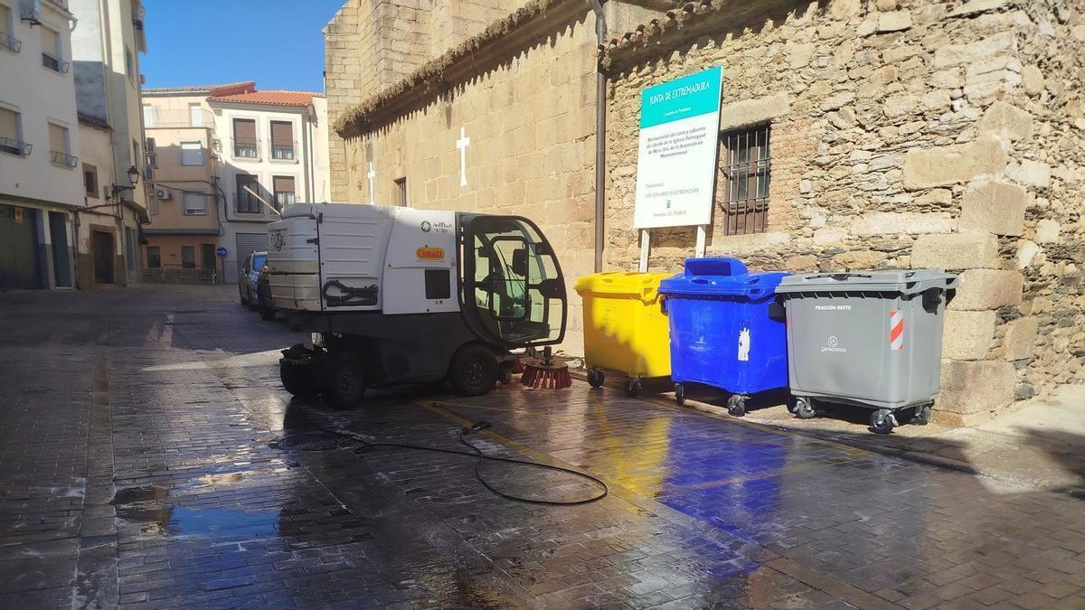 El nuevo apacarmiento se ubicará en el centro urbano de Montehermoso.