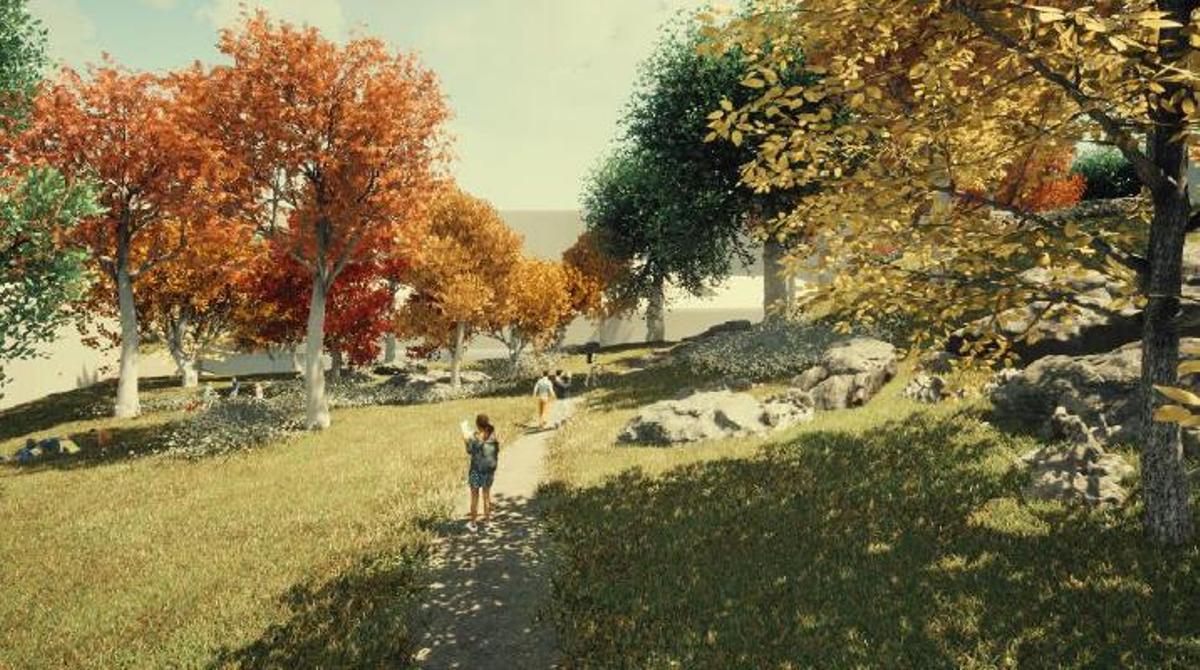 Proyecto del parque de O Vixía.