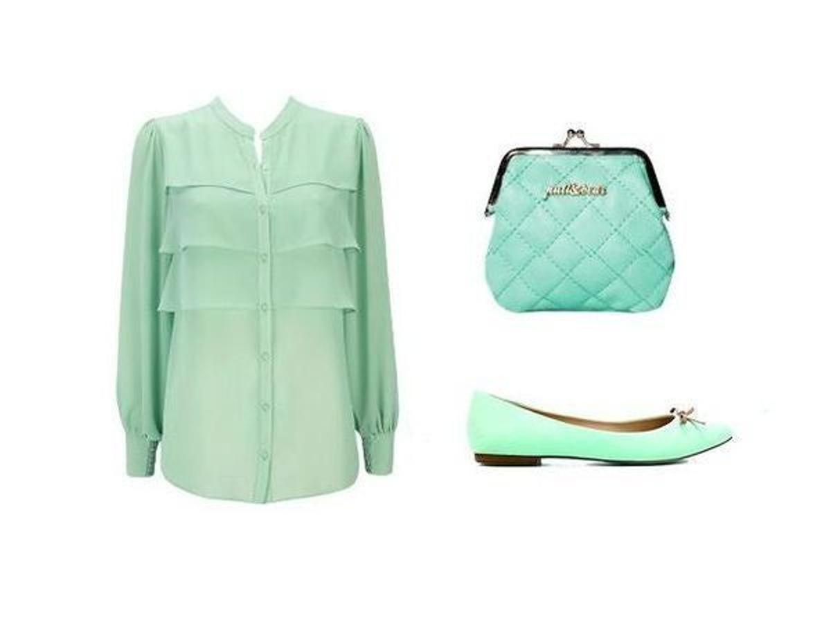 Verde total look