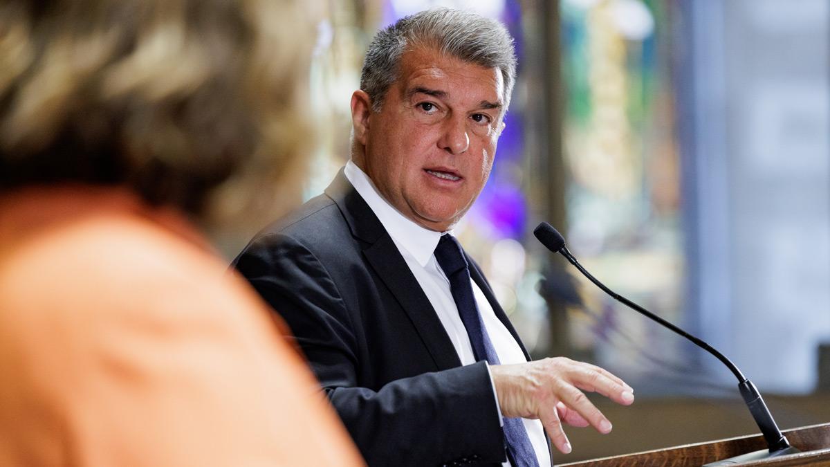 Laporta explica cómo se empezará a construir el Espai Barça